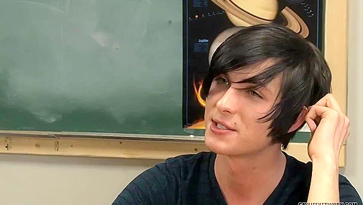 Kinky Classroom Anal - Preston Andrews Takes Aidan Chase's Virgin Ass