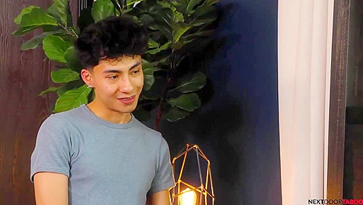 Thirsty Luca Ambrose Gets Schooled by Family Trainer Carter Woods