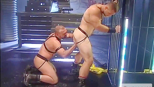 BDSM Lovers Josh & Paul Bang Hard in Hot House