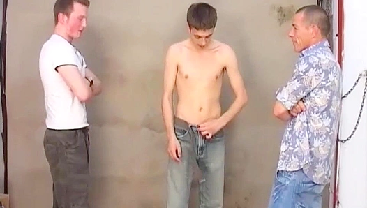 Naughty Twinks Punished - Nathan Douglas & Lee Knight's Rough Lesson - Gay XXX