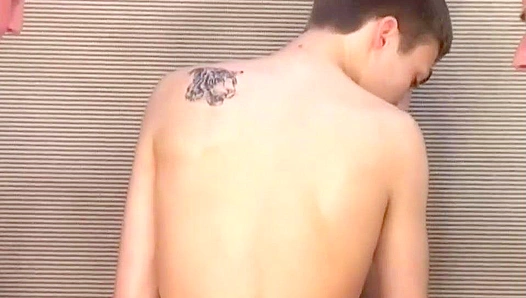 Naughty Twinks Punished - Nathan Douglas & Lee Knight's Rough Lesson - Gay XXX