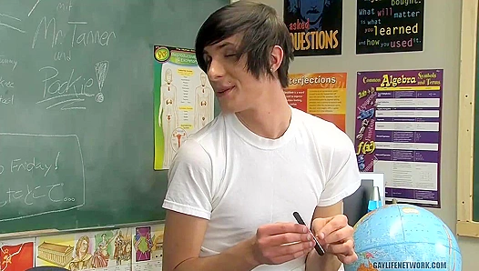 Taboo Temptation - Sexy Studs Aidan Chase & Dayn Murphy Heat Up the Classroom