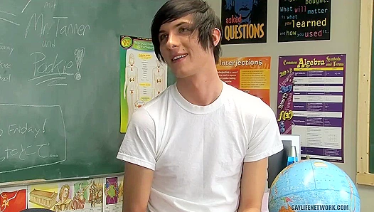 Taboo Temptation - Sexy Studs Aidan Chase & Dayn Murphy Heat Up the Classroom