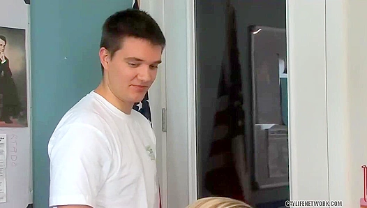 Schoolboy Lovers - Preston & Jordan's Secret Lesson