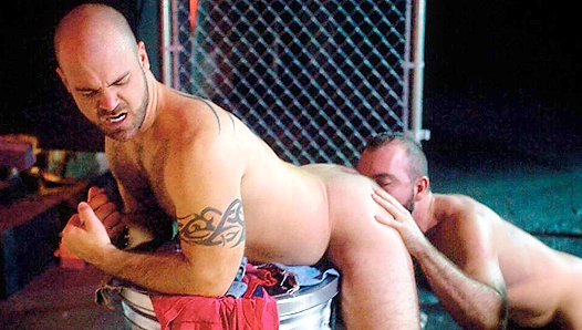 ThirstyJake & Josh - Alleyway Anal Heat - Falcon Studios