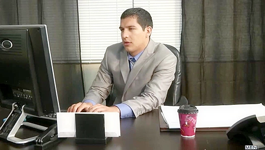 Horny RVD & Tony Newport Heat Up TheGayOffice With Steamy Desk Action