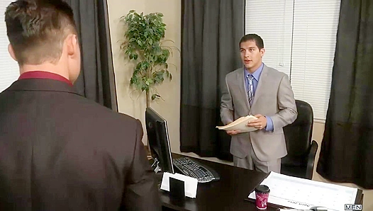 Horny RVD & Tony Newport Heat Up TheGayOffice With Steamy Desk Action