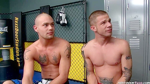 Hard-On Neighbors - Joey & Andras Style a Steamy Threesome