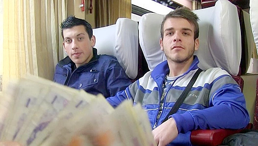 Hot Gay Sex Session - Intense Fucking on the Train - XXX Gay