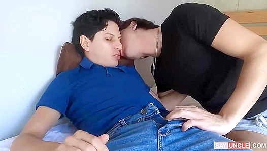 Hot Quickie - Two Latino Hotties cum Wild - Latin Leche