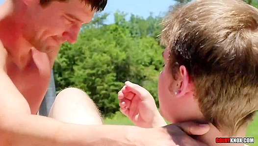 Colby Knox & Willy T. - Wild Outdoor Anal Adventure