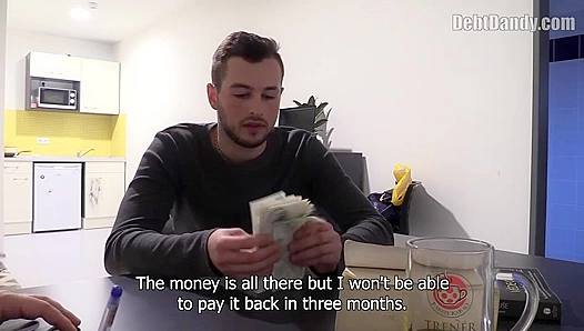 POV - Hairy Amateur Gets Fucked by Debt Dandy