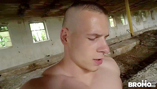 Muscular Men Get Wild with Anal Action in Abandoned Factory - Bromo US