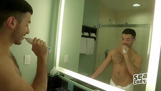 Hairy Hunks Manny & Tanner Pound Each Other's Asses Raw