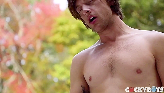 Wild Outdoor Ass Fuck - Tayte Hanson & Zach from Cocky Boys