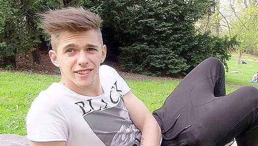 XXX Gay - Amateur Guy Gets a Massive Facial POV