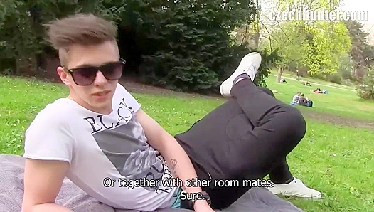 XXX Gay - Amateur Guy Gets a Massive Facial POV