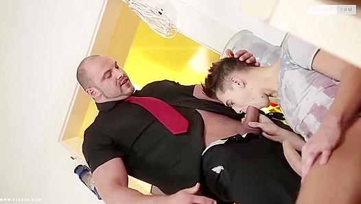 Bare Twink Domination - Tony Conrad Takes Control of Zack Hood