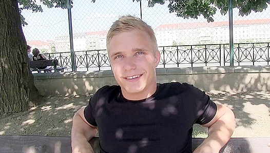 Blonde Angel Cums Covered After Raw Anal - XXX Gay