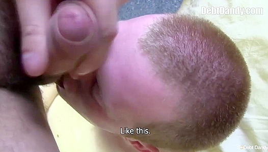 Debt Dandy - Slutty Stud Takes a Huge Load After Twisted Sex