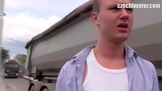 XXX Gay - Kazakh Stud Takes a Massive Facial