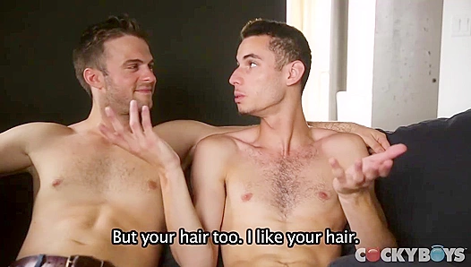 Gabriel fucks Willam hard from behind in cocky doggy style