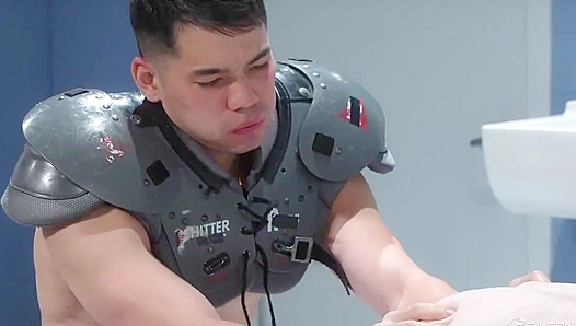 Jock Jamboree - Colton Reece & Max Lorde Heat Up the Locker Room - Falcon Studios