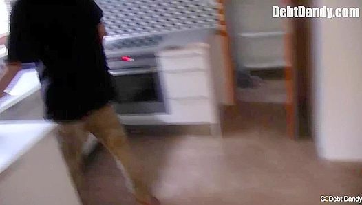 Hairy Hole Stud Gets Massive Facial on Camera