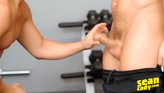 Ripped Rivals - Interracial Gym Bang with Deacon & Dale