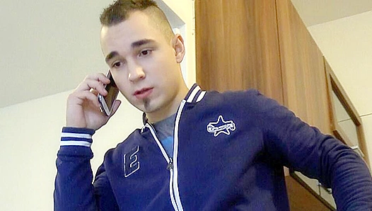 Soul Patch Stud Gets Loaded with a Massive Facial by Debt Dandy