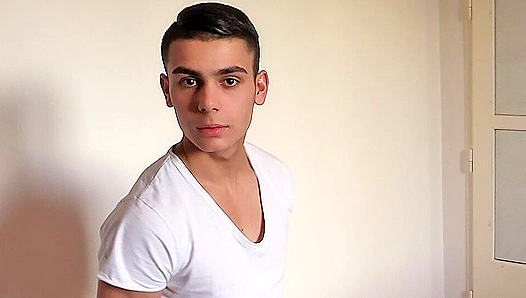 XXX Gay Cums On Hot Brunette's Face