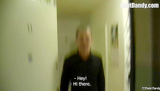 Skinny Twink Gets Fucked Hard Like a Slutty Debt Dandy