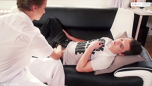 Raw Passion - Alex Couzens and Logan Lech Go Wild - Gay XXX