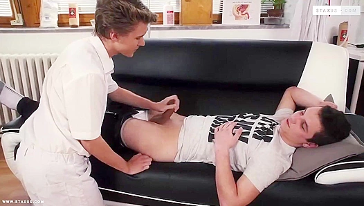 Raw Passion - Alex Couzens and Logan Lech Go Wild - Gay XXX