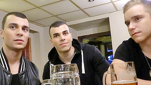 Hot Twinks Go Wild - Passionate Group Action with XXX Gay's Hottest Hoes