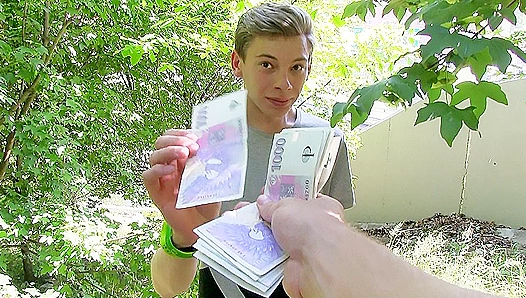 Blond Pasty Twink Gets Wild in Outdoor XXX Gay Bangfest