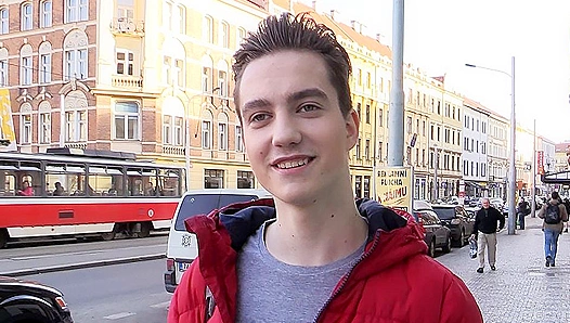 XXX Gay - Bubble-Butt Brunette Blows His Load After Hard Anal