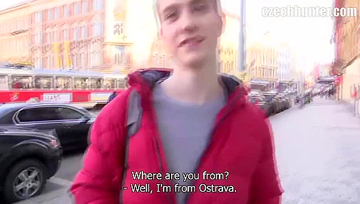 XXX Gay - Bubble-Butt Brunette Blows His Load After Hard Anal