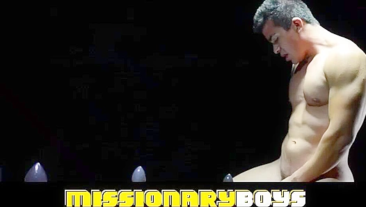 Patriarch Smith Pounds Elder Gonzalez's latino Booty - Missionary Boys