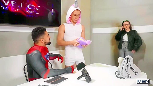 Felix Fox & Nick LA - Cosplay Cocks Meet for a Hot Drilling Session