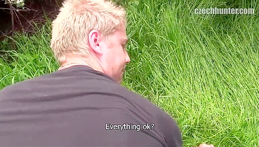 Blond Rollerblade Jock Gets Fucked in POV – XXX Gay