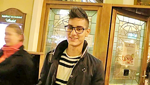 Czech Cutie in Glasses Cums All Over Cock – POV Action