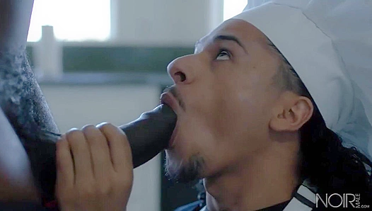 Armond Rizzo & August Alexander - Steamy Kitchen Sex - Noir Gay Porn