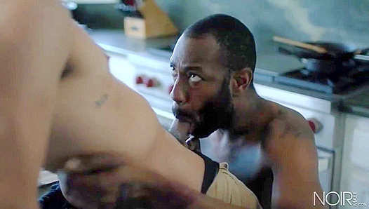 Armond Rizzo & August Alexander - Steamy Kitchen Sex - Noir Gay Porn