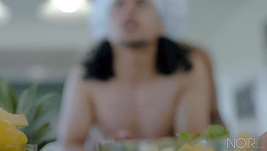 Armond Rizzo & August Alexander - Steamy Kitchen Sex - Noir Gay Porn