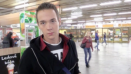 Bald Teen Gets Fucked by Stranger - XXX Gay