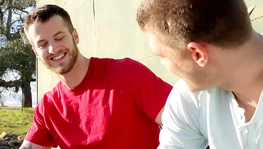 Horny Neighbors - Bridger Watts & Quentin Gainz Get Raw Next Door