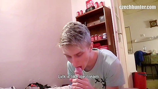Blond Twink Gets Pounded Anally by XXX Gay