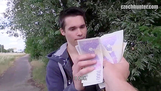 XXX Gay - Twink Sells His Tight Booty for Cash