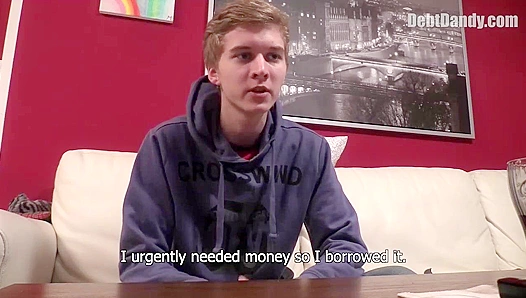 Debt Dandy - Pretty Hottie Takes a Massive Load in Hot Money Shot Clip